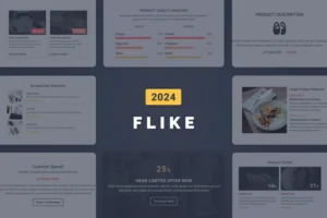 Mua Flike Newsletter Email Template 2024 giá rẻ