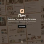 Flow – HTML Personal Blog Template