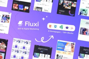 Mua Fluxi - SEO Digital Marketing Django 5 Template giá rẻ