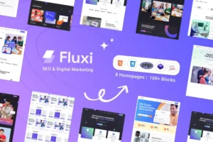 Mua Fluxi - SEO Digital Marketing PHP Template giá rẻ