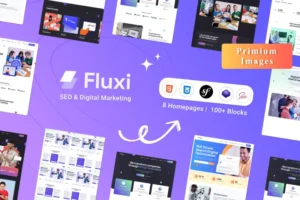 Mua Fluxi - SEO Digital Marketing Symfony Template giá rẻ
