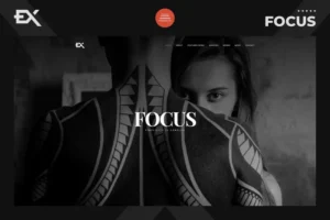 Mua Focus - Photography Portfolio Template giá rẻ