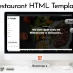 Foholic – One Page Restaurant HTML Template