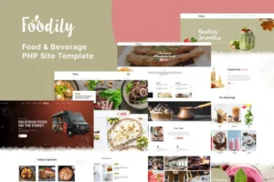 Mua Foodily - Food and Beverage Shop PHP Template giá rẻ