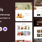 Foodily – Food & Beverage Shop React Next Js
