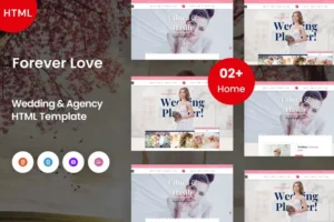 Mua Forever Love - Wedding & Agency HTML Template giá rẻ