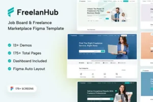Mua FreelanHub - Job Board Freelance Marketplace HTML giá rẻ