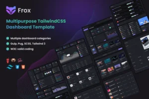 Mua Frox - Multipurpose TailwindCSS Dashboard Template giá rẻ