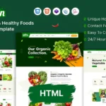 Frutin – Organic & Healthy Food HTML Template