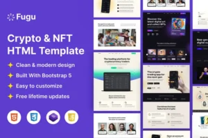 Mua Fugu - NFT & Crypto Html Template giá rẻ