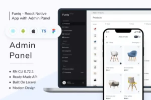 Mua Funiq - Furniture Store App with Backend giá rẻ