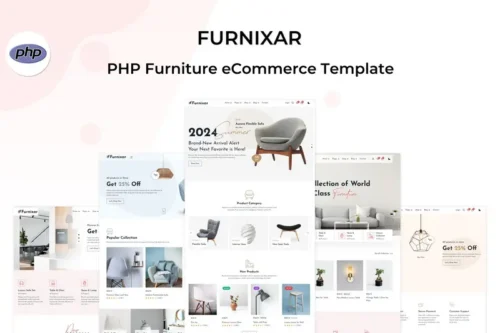 Mua Furnixar - PHP Furniture eCommerce Template giá rẻ