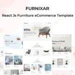Furnixar – React Js Furniture eCommerce Template