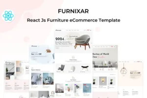 Mua Furnixar - React Js Furniture eCommerce Template giá rẻ
