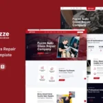 Fuzze – Auto Glass Repair HTML Template