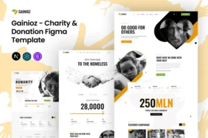 Mua Gainioz - Charity & Donation Next Js Template giá rẻ