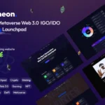 Gameon – Metaverse IGO Launchpad React Template
