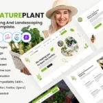 Gardening And Landscaping HTML Template.