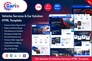 Mua Garix - Car Repair & Auto Mechanic HTML Template giá rẻ