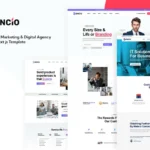 Gencio – Marketing & Digital Agency React Next js