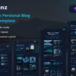 Genz – Creative Personal Blog / Portfolio HTML