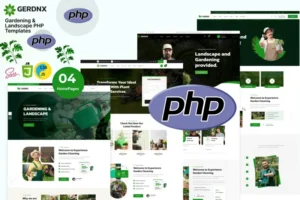 Mua Gerdnx – Gardening And Landscaping PHP Template giá rẻ