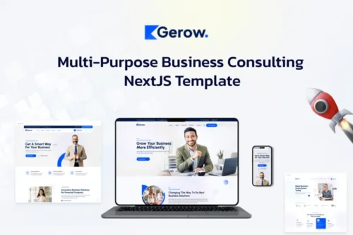 Mua Gerow - Business Consulting NextJS Template giá rẻ