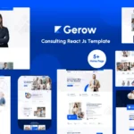 Gerow – Business Consulting ReactJS Template