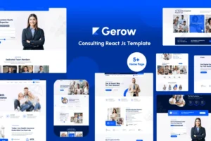 Mua Gerow - Business Consulting ReactJS Template giá rẻ