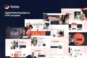 Mua Getizy - Digital Marketing Agency HTML Template giá rẻ