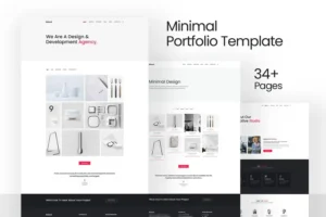 Mua Gimri - Minimal Portfolio Template giá rẻ