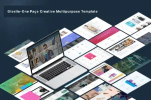 Mua Giselle-One Page Creative Multipurpose Template giá rẻ