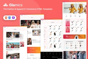 Mua Glamics - The Fashion & Apparel E-Commerce HTML giá rẻ