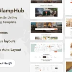 GlampHub – React NextJs Listing Glamping Template