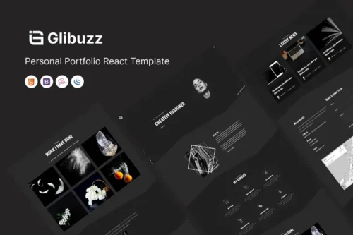 Mua Glibuzz - Personal Portfolio React Template giá rẻ