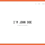 Glitche – Tailwind CSS Personal Portfolio Template