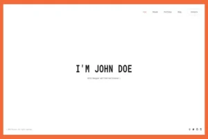 Mua Glitche - Tailwind CSS Personal Portfolio Template giá rẻ