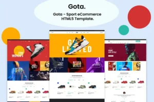 Mua Gota - Sport eCommerce HTML5 Template giá rẻ