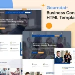 Gourndai – Business Consulting HTML Template