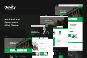 Mua Govity - Municipal and Government HTML Template giá rẻ