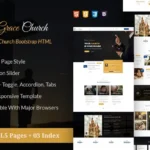 Grace Church – Charity Bootstrap HTML Template