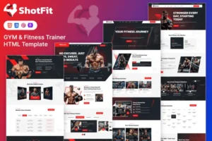 Mua GYM & Fitness Trainer HTML Template giá rẻ