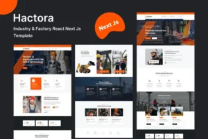 Mua Hactora - Industry & Factory Next Js Template giá rẻ