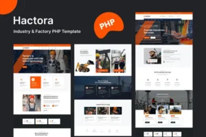Mua Hactora - Industry & Factory PHP Template giá rẻ