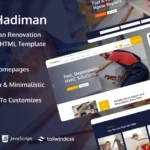 Hadiman – Handyman Renovation Services HTML