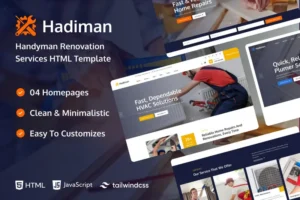 Mua Hadiman - Handyman Renovation Services HTML giá rẻ