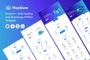 Mua Hastium - Web Hosting and Technology HTML Template giá rẻ