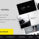Haswell – Multipurpose One & Multi Page Template
