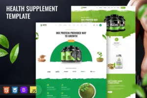 Mua Health Supplement Landing Page giá rẻ