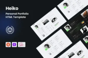 Mua Heiko - Personal Portfolio HTML Template giá rẻ